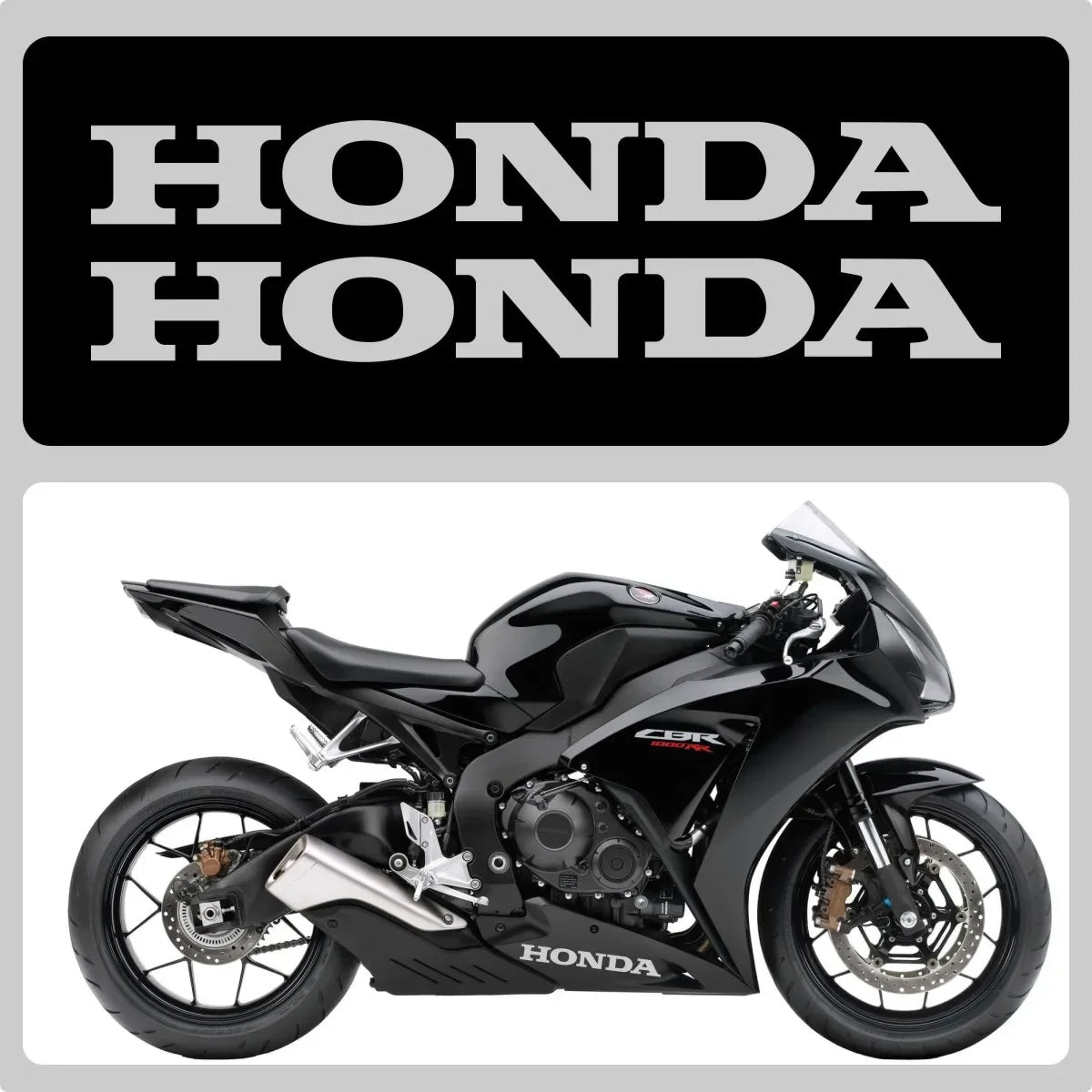 Vinyl Honda Stickers Logo Motorcycle Body Decals Cbr1000R Cbr1000Rr Cb650 Cbr650R