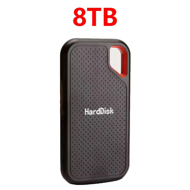 Portable SSD 128TB High-quality Hard Drive 1TB/2TB Original Hard Disk USB 3.1 High Speed Storage Device for Laptop/PC/Phone/Mac