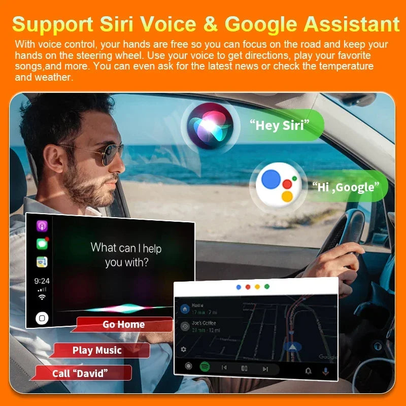 Wireless CarPlay Android Auto for Honda Accord /Odyssey Mirror Aftermarket CarPlay Upgrade Retrofit Multimedia Navigation