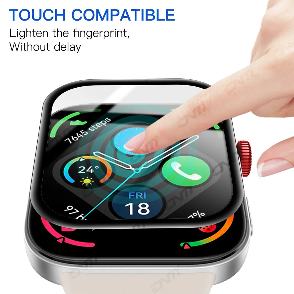 Install Tray Screen Protector for Huawei Watch Fit 4 / 3 Anti-scratch Protective Film Full Coverage Protective Film Accessories