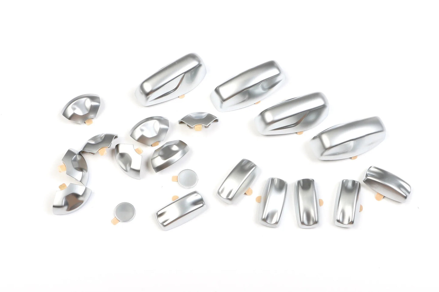 Car Interiors Parts Seat Adjustable Buttons Cover Stickers for Porsche Cayenne Paramera 911 2022 2023 Taycan 2019 2020 2021 2022