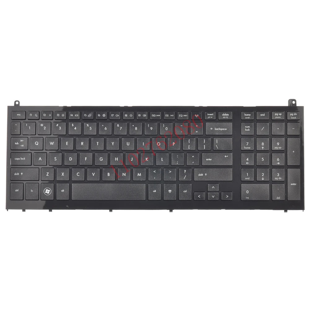 Laptop Keyboard with Frame Compatible for HP PROBOOK 4520 4525 4520S 4525S Black US V112130AS1 90.4GK07.S03 BBDUTA4LWZ700H