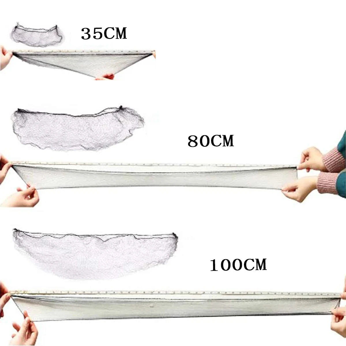 10pcs Invisible Bun Net Simple Style Mesh Net Breathable Wig Net Hair Styling Tool Women Female Hair Accessories