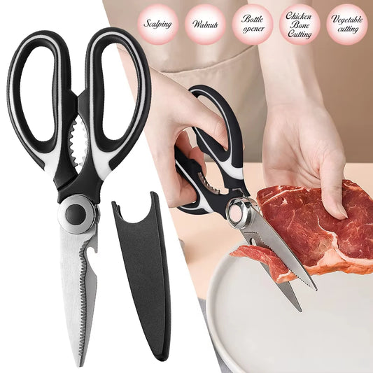 Multi-purpose Food Shears Household Kitchen Chicken Shears Multi-purpose Food Shears Chicken Bone Shears