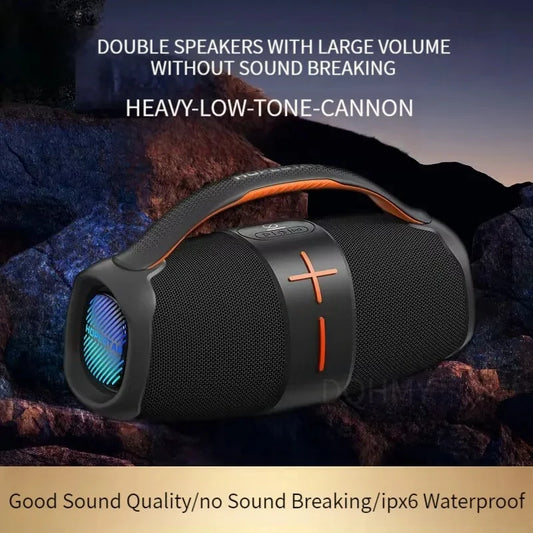 Original 40W High power Boombox Speakers Portable bluetooth super Subwoofer mp3 player powerful column Audio center