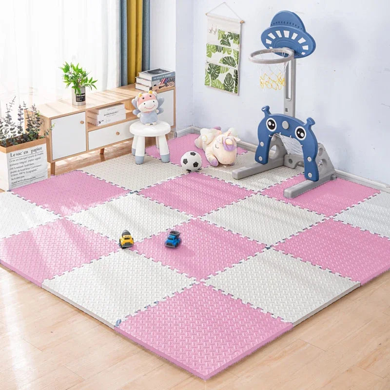 16pcs Baby Play Mat Carpet Puzzle Mats Floor Mat For Children Thick  EVA Foam Rug Children Room Activities Mat For Baby 30x30cm