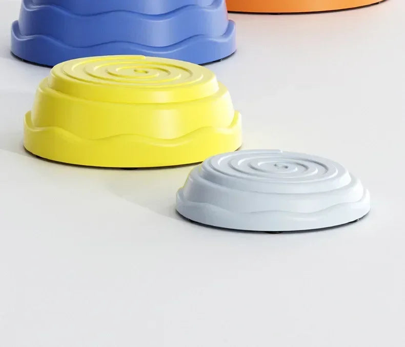 Six Children Cross The River Stone Sense System Training Equipment Kindergarten Early Education Training Balance Treadle Toys