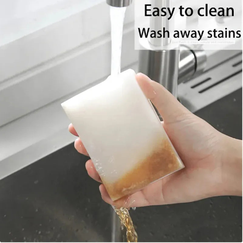 30/50/100/200 Pcs Sponge Melamine Household Sponge Eraser Cleaning Tools for Office Kitchen Bath Cleaning Sponges