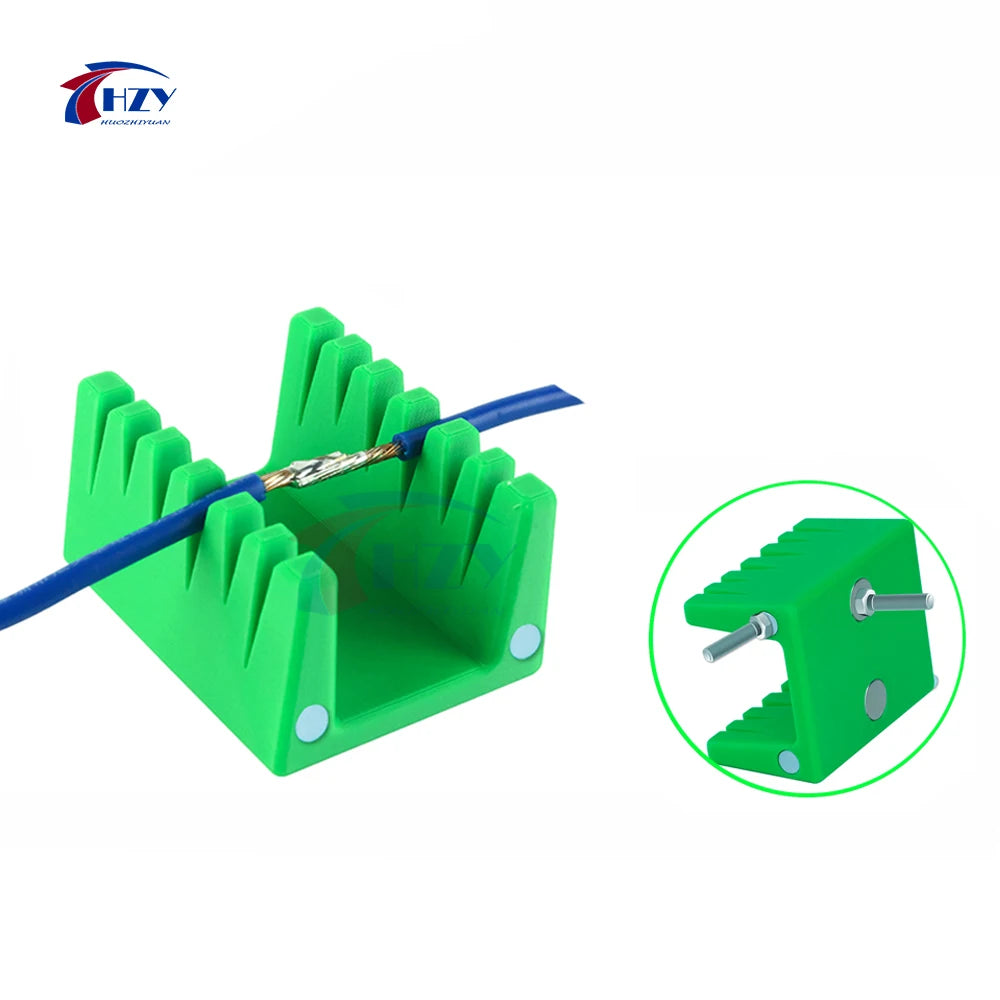 HZY Welding Wire Fixture Bracket Welding Table Clamp Red/Green For Motherboard Soldering ABS Motherboard Soldering Repair Tool