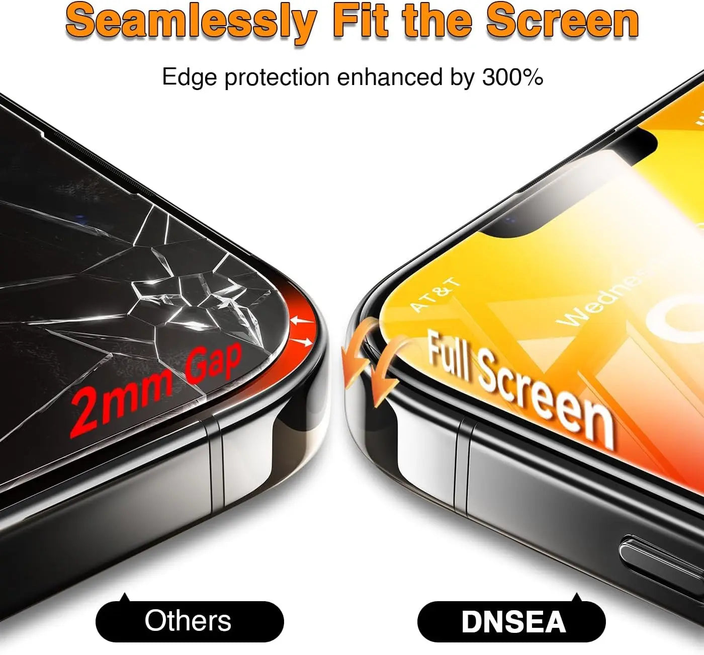 2Pcs Tempered Glass For iPhone 14 15 16 Plus 13 12 11 Pro Max Mini XS Max X XR Screen Protector Dust Free Lnstallation With Easy
