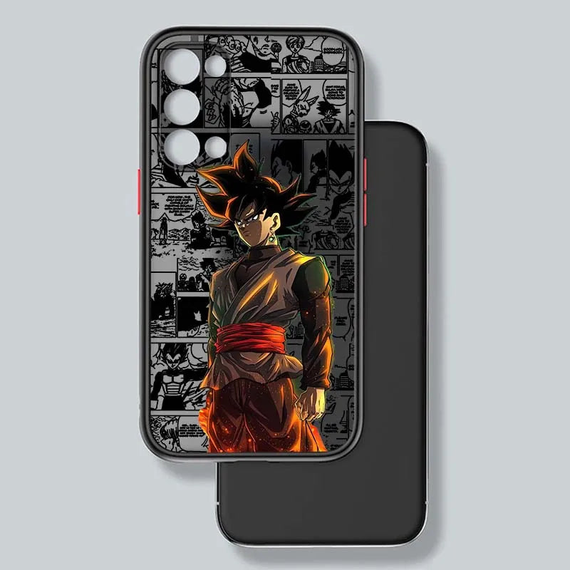 Anime D-Dragon Ball Popular For OPPO Find X3 X5 Lite Pro A98 A94 A93 A79 A76 A58 A57 5G Frosted Translucent Phone Case