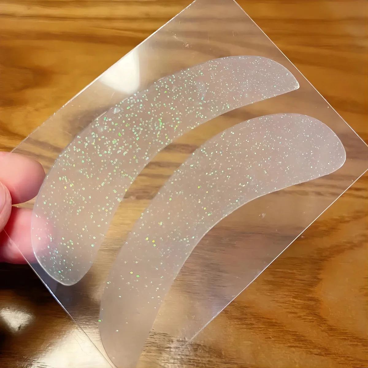 Hot 1Pair Reusable Under Eyelash Pads Silicone Stripe Lash Lift Eyelash Extension Eye Patches Under Eye Gel Patch Makeup Tools