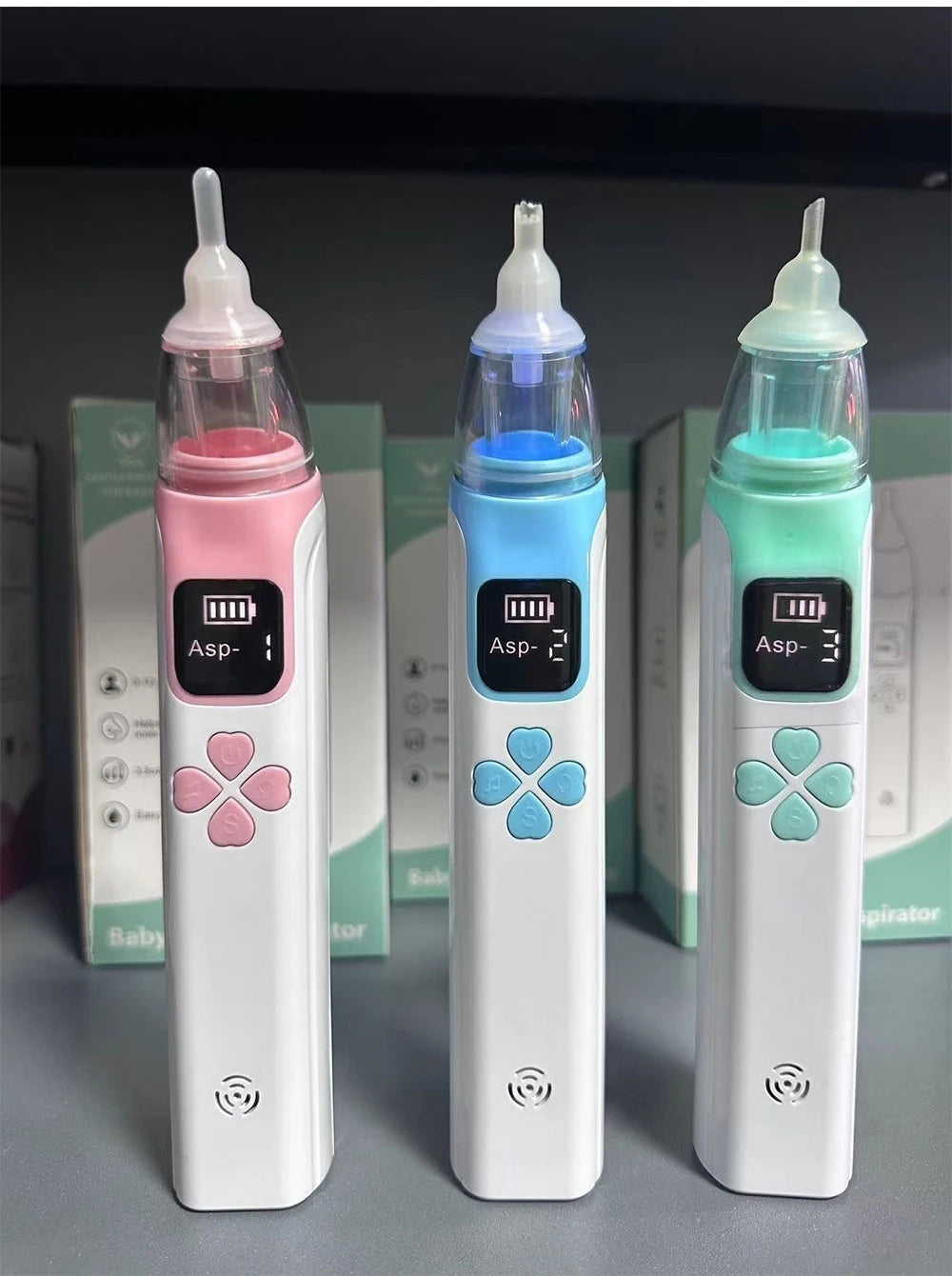 Baby Electric Nasal Aspirator 2025 New Pattern Charging Version Newborn Baby Nasal Aspirator Suck Out Prevent Nasal Congestion