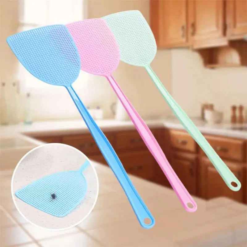 1~10PCS Plastic Fly Swatter Beat Insect Flies Pat Anti-mosquito Shoot Fly Pest Control Mosquito Tool Home Kitchen Accessories