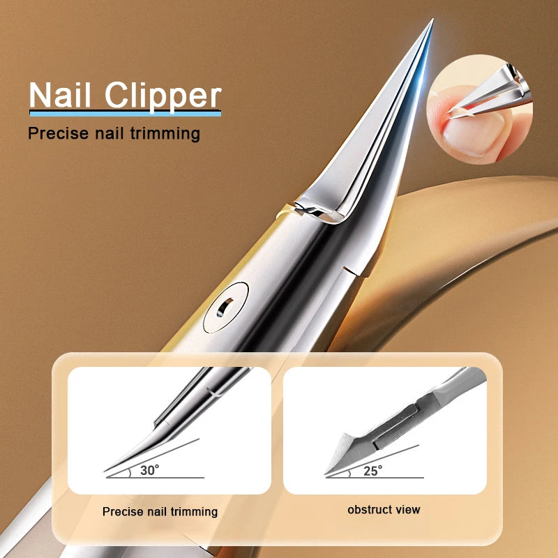 1pcs Nail Clippers Toenail Cutters Pedicure Manicure Tools Non-Splash Ingrown Paronychia Professional Correction Tool Sets Thick