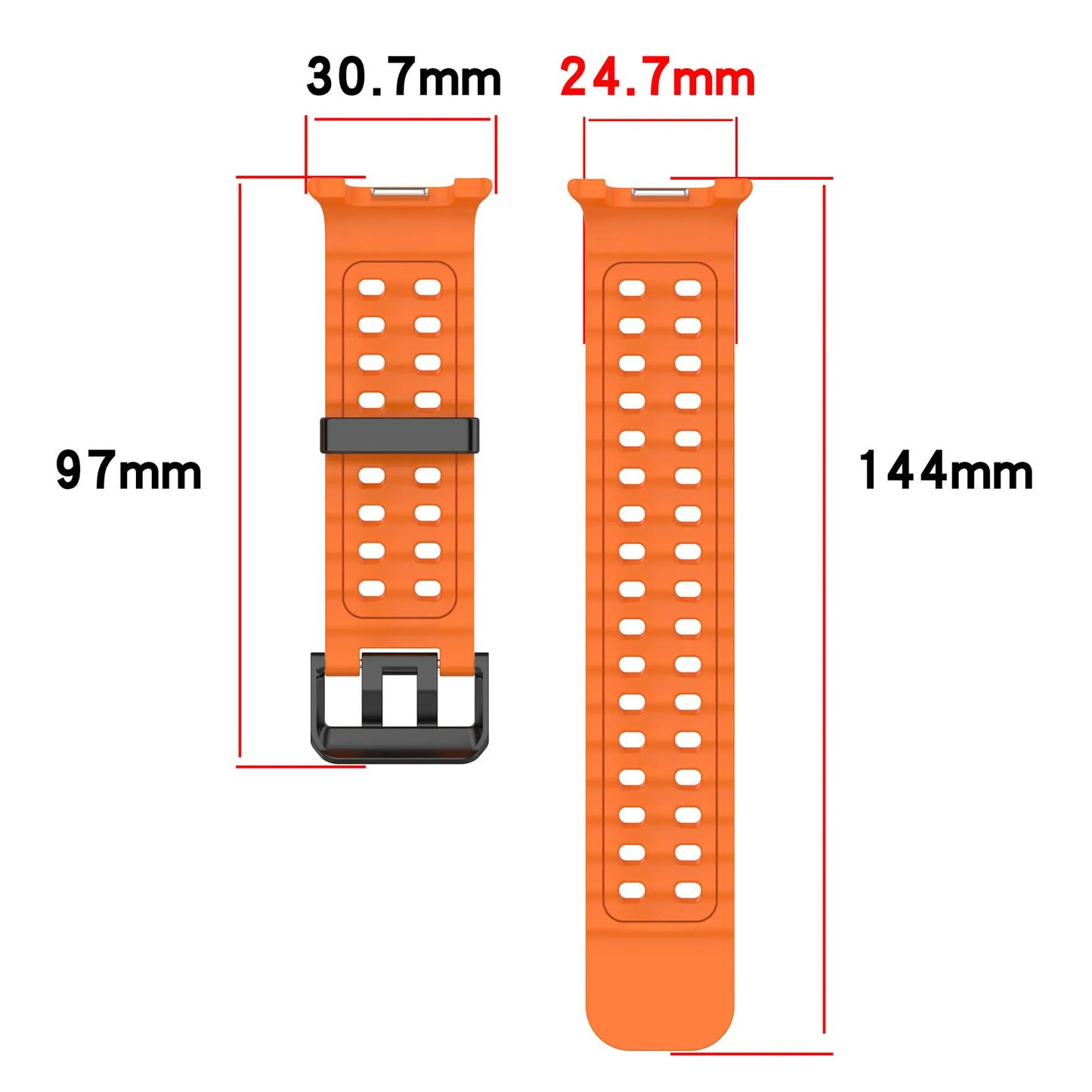 Ocean Band for Samsung Galaxy Watch 8 Classic 46mm/8 44mm 40mm Silicone Sports Breathable Correa Bracelet Galaxy Watch8 Strap