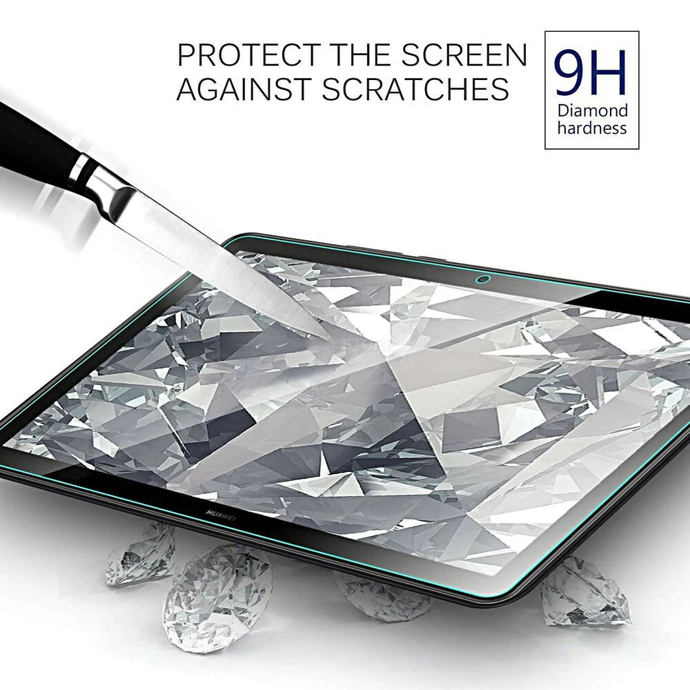 2PCS Tempered Glass Screen Protector For Huawei MatePad 10.4 10.8 Pro 11 T8 T 10s 2023 2022 2021 MediaPad T5 T3 10.1 9.6