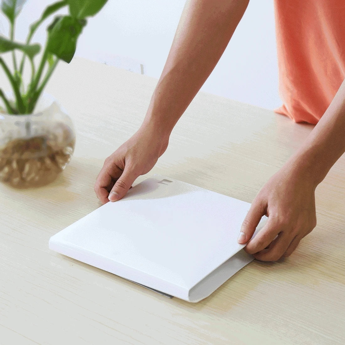 PULUZ 20cm Mini 2 LED Panels Folding Portable 1100LM Light Photo Lighting Studio Shooting Tent Box Kit with 6 Colors Backdrops