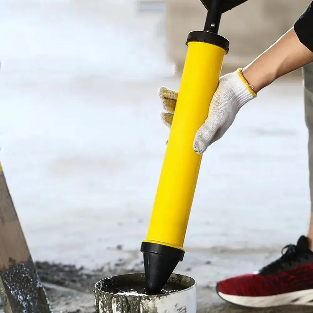 Caulking Gun Cement Lime Pump Grouting Mortar Sprayer Applicator Grout Filling Tools with 4 Nozzles Caulking Gun