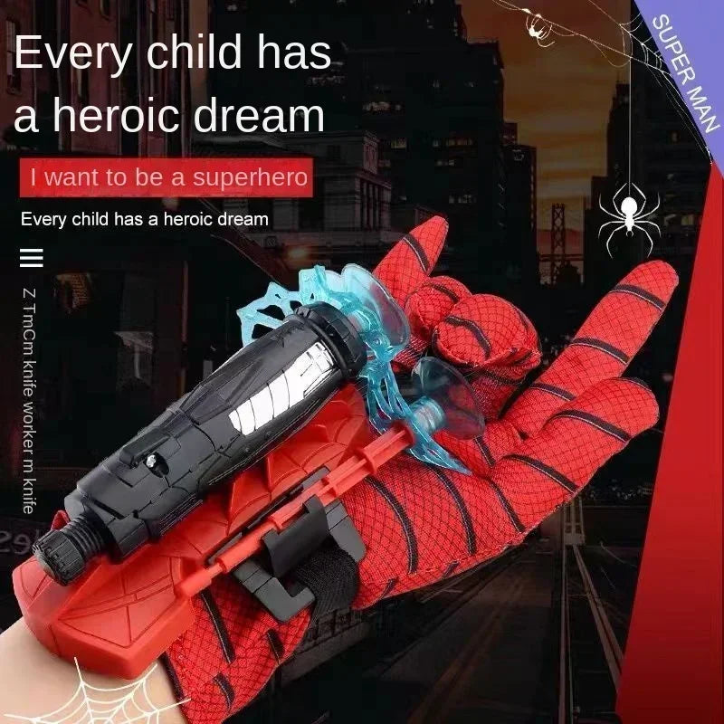 New Cosplay Spider Figure Web Shooters Toys Wrist Launcher Device  Accessories Props Spider-Line Toys Gifts
