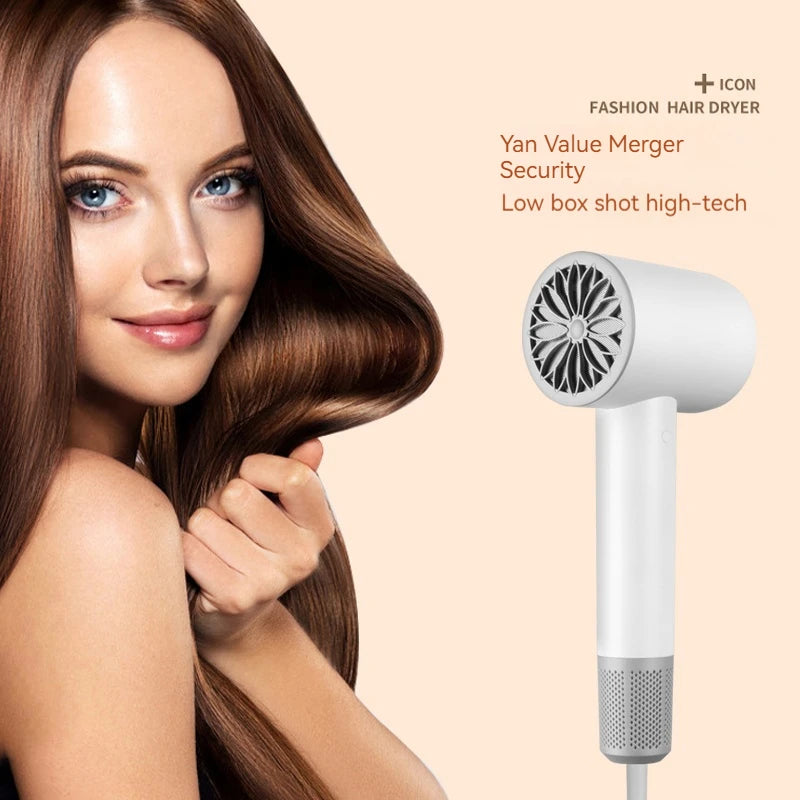 Professional Hair Dryer Hot Cold Wind Air Brush Hairdryer Negative Lonic Blow Dryer Strong PowerDryer Salon Tool 2000W 3th Gear