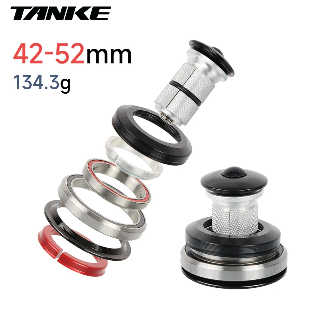 TANKE-MTB Mountain Bike Bowl Group, Aluminum Alloy Headset,Tapered Straight Fork Bearing,44-52mm,55mm,56mm,11/8 ",11/2",28.6mm