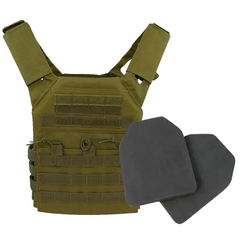Nylon Tactical Vest Body Armor Hunting Carrier Airsoft Accessories Combat MOLLE Camo Military Army Vest CS Game Jungle Equipment