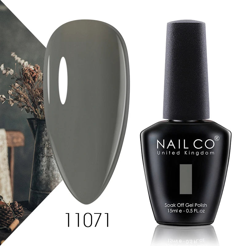 NAILCO 15ml Hema Free TPO Free Top Coat And Base Coat Art Design Gel Nail Polish Top Base Coat UV LED Soak Off Gel Nail Varnish