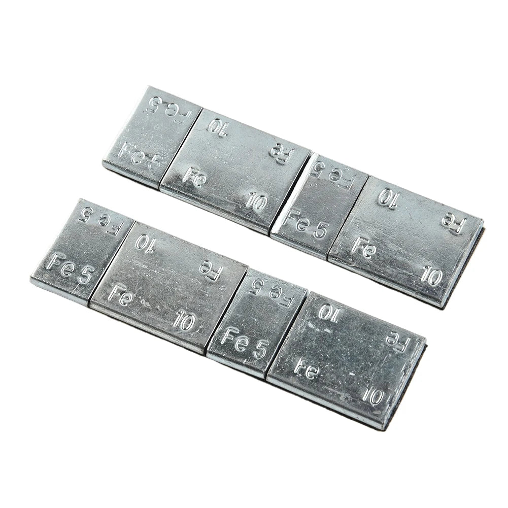 60g Wheel Balance Block Weight Iron Wheel Tyre Balancers For Car Motor Adhesive Wheels Balance Block Electronic Weights Blocks