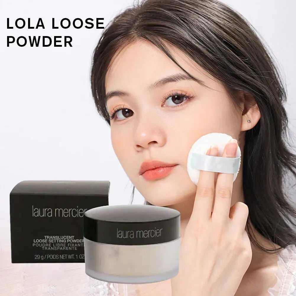 29g Lau Mercier Loose Powder make up Oil Control Breathable Waterproof Lasting Setting Powder Women's Cosmetics Powder