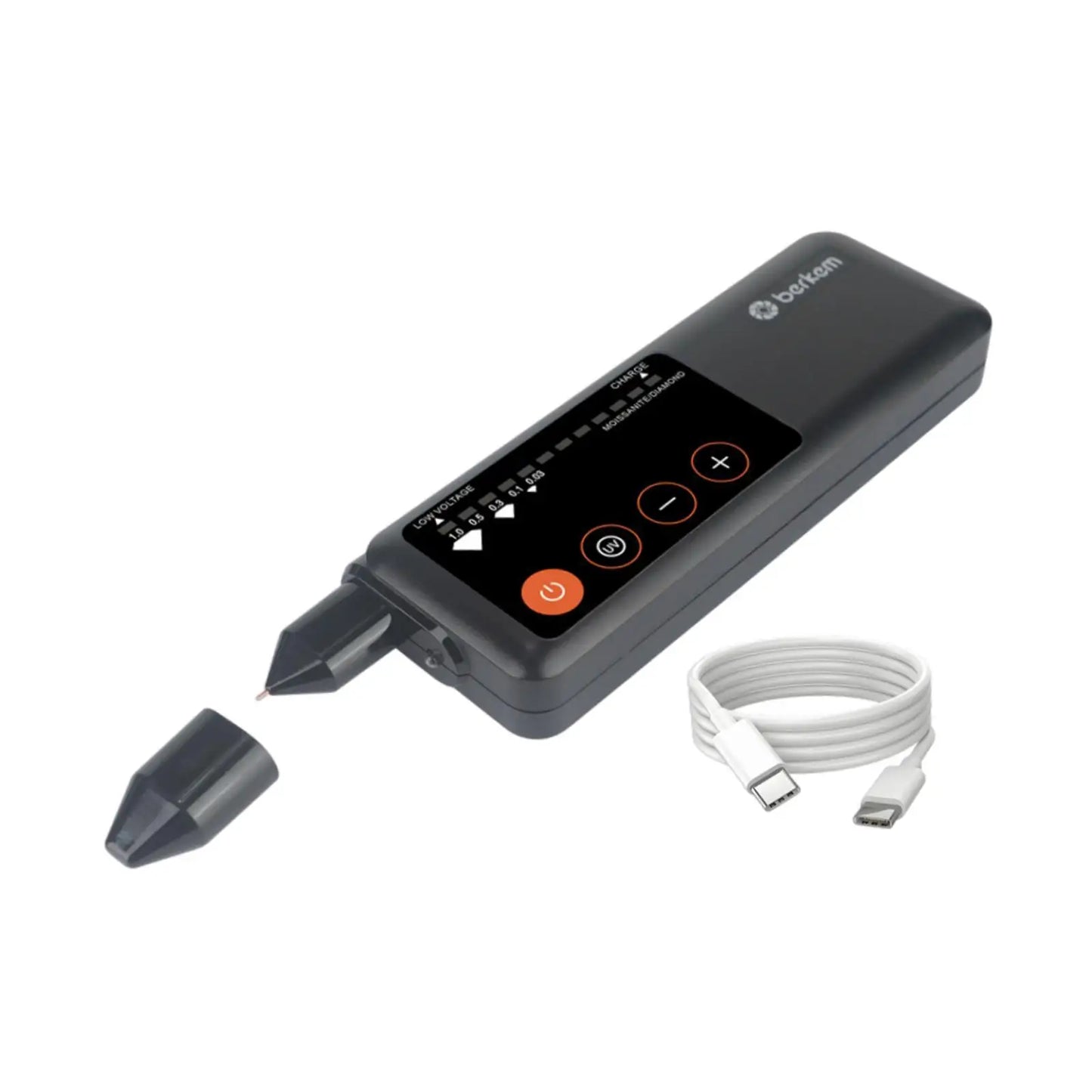 Diamond Tester with USB Electronic Professional Stone Hardness Portable Testing Pen Tool for Novice and Expert Stone Moissanite