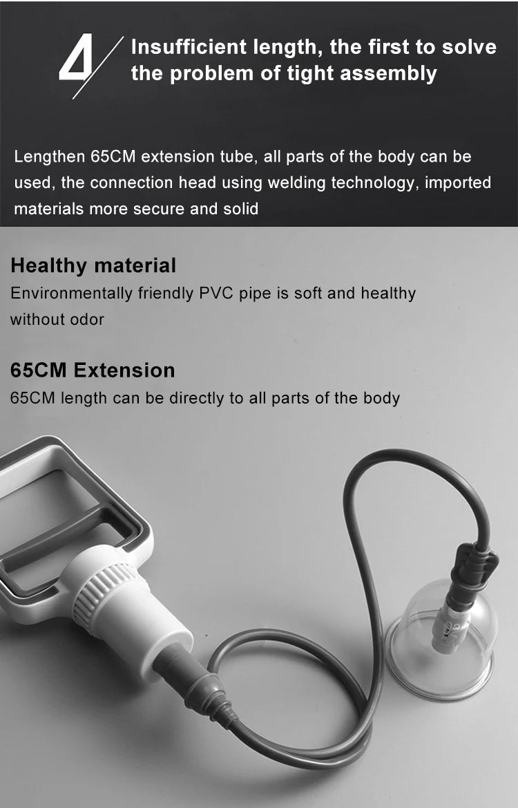 Vacuum Cupping Therapy Set Massage Body Cups Ventosas Anti-Cellulite Suction Cups Physiotherapy Hijama Facial Massager Jars Slim