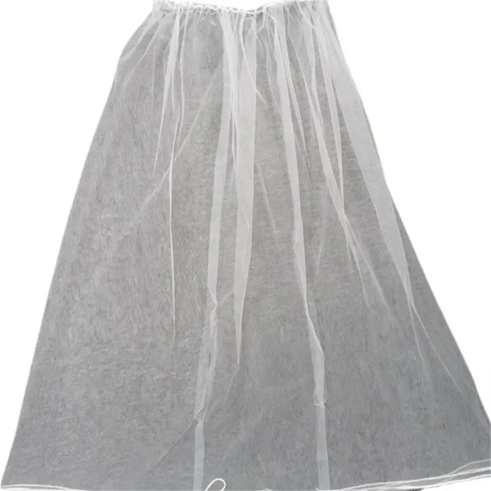 98 cm Gather Skirt Slip New Bridal Wedding Dress Petticoat for Toilet Underskirt Save You From Water