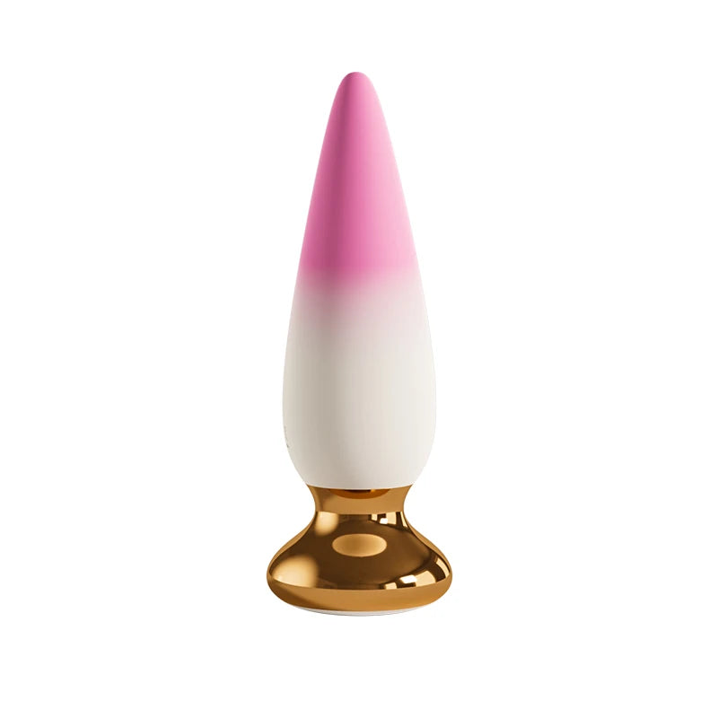 1Pcs,Metal Anal Plug With Gem Base,Beginner To Expert,5 Size Butt Plug,G-point Massage,Sexual Wellness,Adult Pleasure,Sex Toys