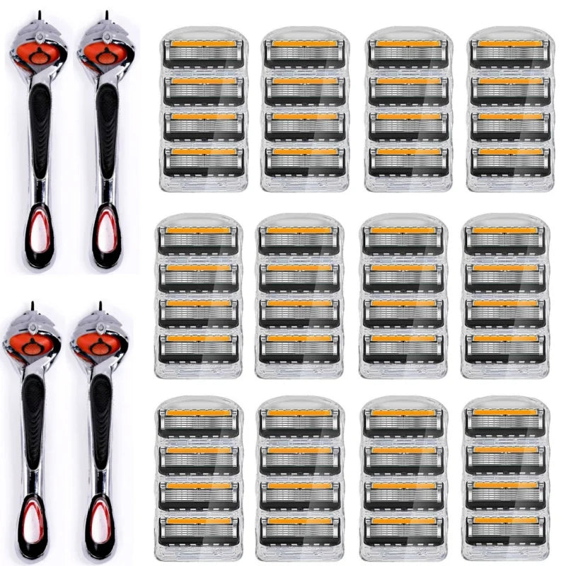 CC002-Razor cycle replaces shaver 5-layer shaving head replaces professional razor blades