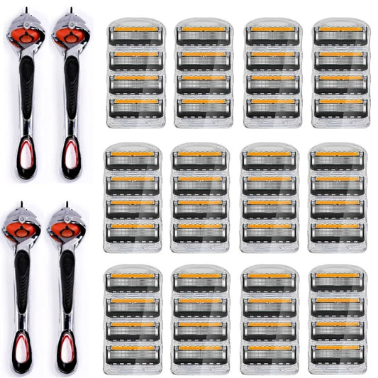 CC002-Razor cycle replaces shaver 5-layer shaving head replaces professional razor blades