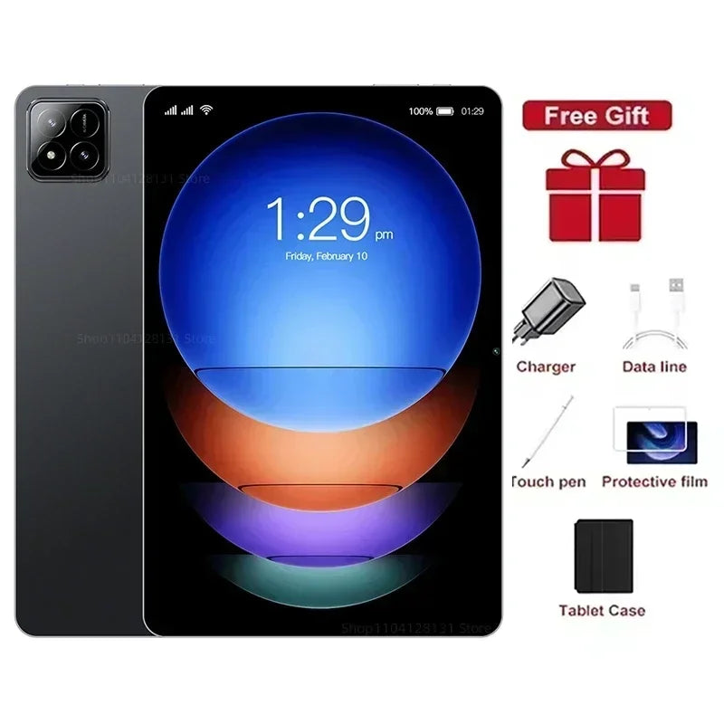 2025 NEW Original  Pad 7 Pro Tablet 11inch Snapdragon 8gen2 HD 4K Android 14 22GB+2TB 12000mAh 5G Dual SIM WiFi GPS Tablets PC