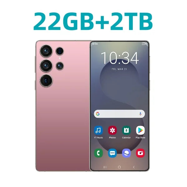 HOT 2025 new S25 Ultra original intelligent 5G dual card dual standby Android 14 system global version phones 8000mAh battery