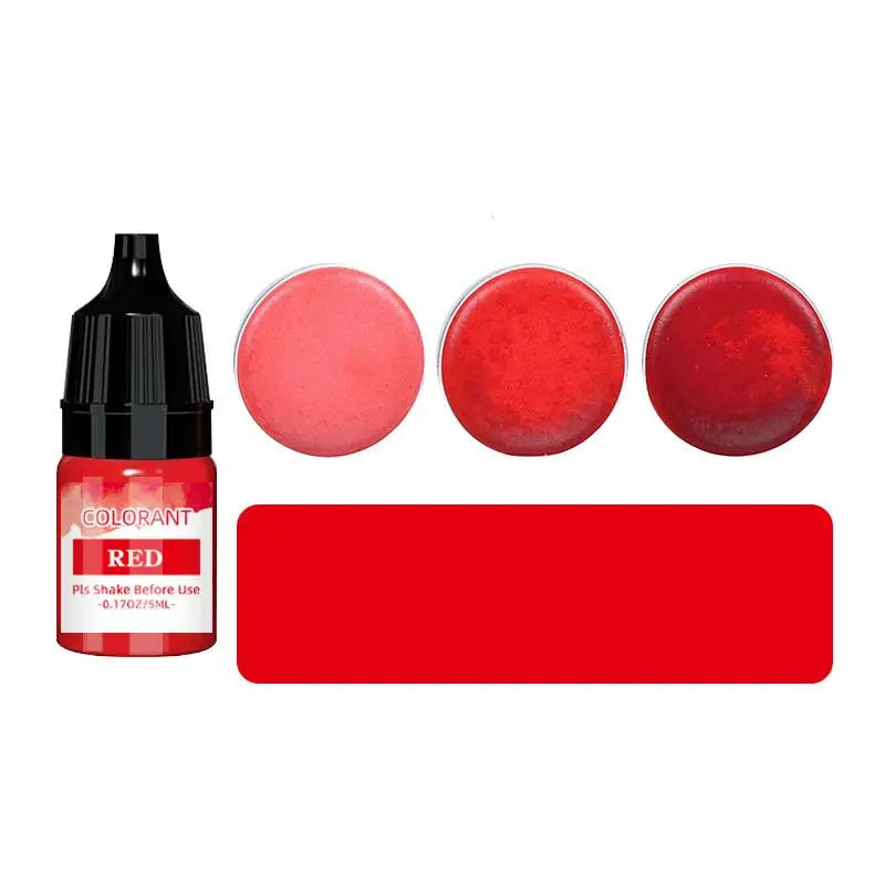 5ml/Bottle Candle Wax Pigment Colorant Non-Toxic Soy Candle Wax Pigment Liquid Dye Soy Wax DIY Soap Dyes Candle Making Supplies
