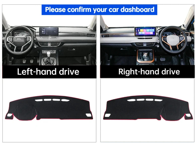 Car Dashboard Cover Mats Fit For Honda Freed GB5 GB6 GB7 GB8 2017-2020 Sun Shade Avoid Light Pads Instrument Panel Carpets
