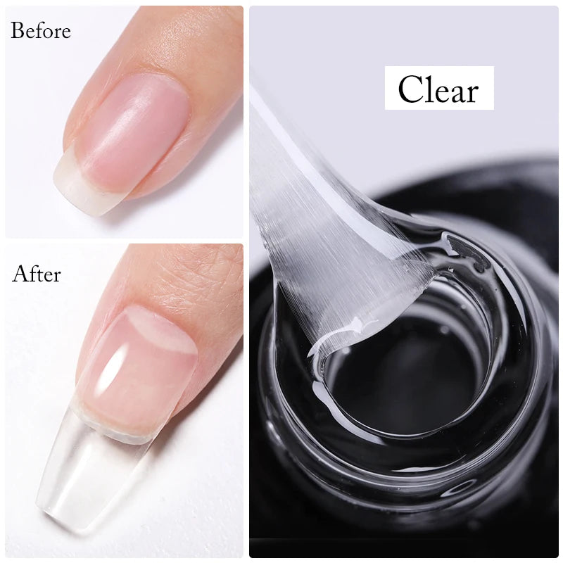 UR SUGAR 7ml Extension Gel White Pink Nude Semi Permanent Acrylic Extension Nail Art Hybrid Varnish UV Led Hard Gel Nail Polish