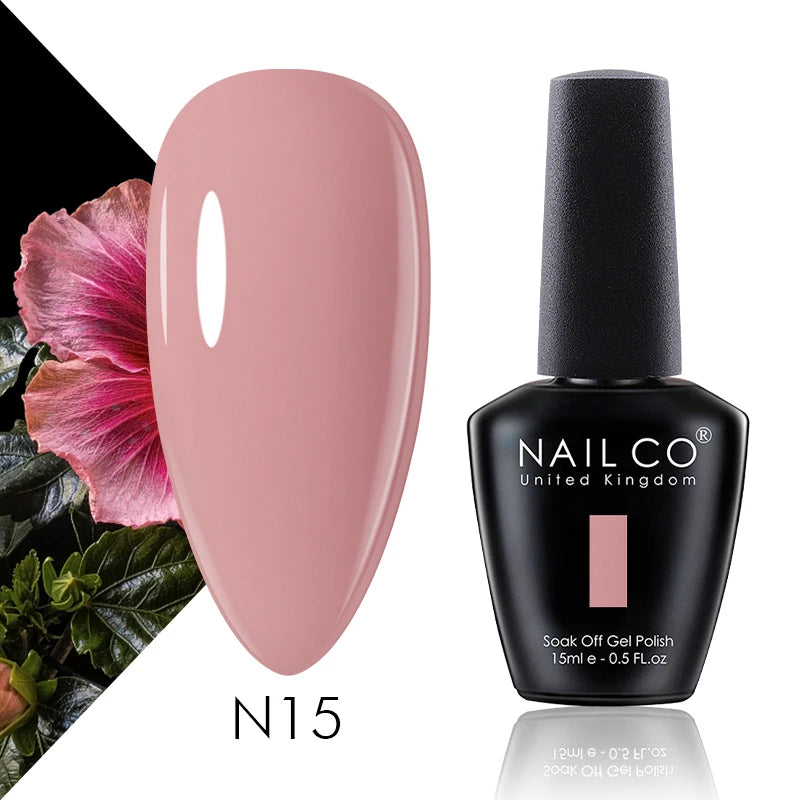 NAILCO 15ml Hema Free TPO Free Top Coat And Base Coat Art Design Gel Nail Polish Top Base Coat UV LED Soak Off Gel Nail Varnish