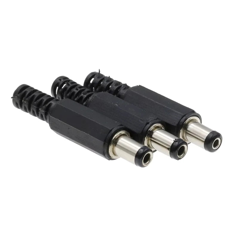 10PCS DC Power Plug 5.5*2.1mm Adapter Connector Plug