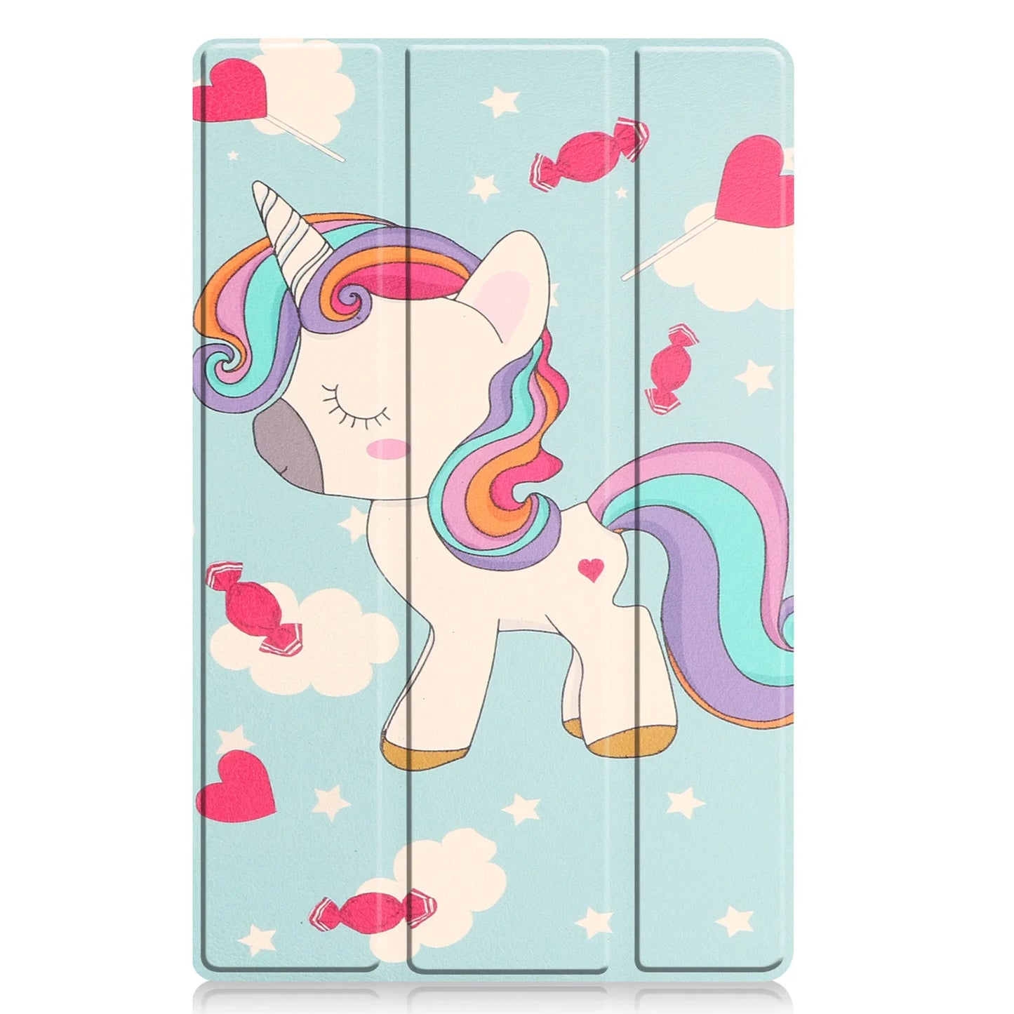 For Samsung Galaxy Tab S5e Case 10.5'' SM-T720/T725 2019 Auto Wake Sleep PU Leather Cover Slim Tri-Fold Stand Tablet Case Funda