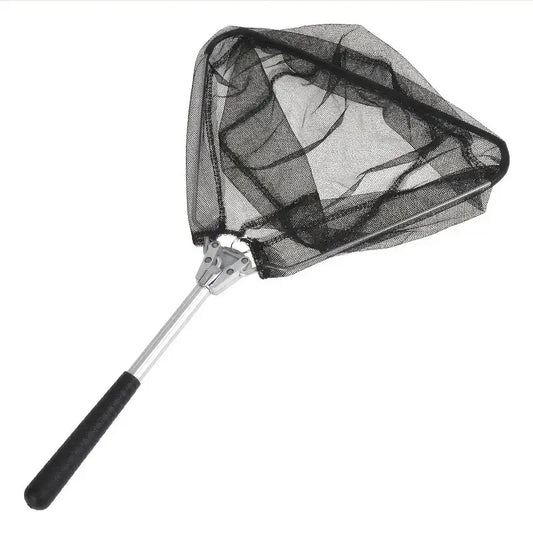 1pc Heavy Duty Folding Fishing Landing Net - 5.91FT/7.87FT Pole Handle For Kayak, Fly, Catfish, Bass, Crab & Trout!