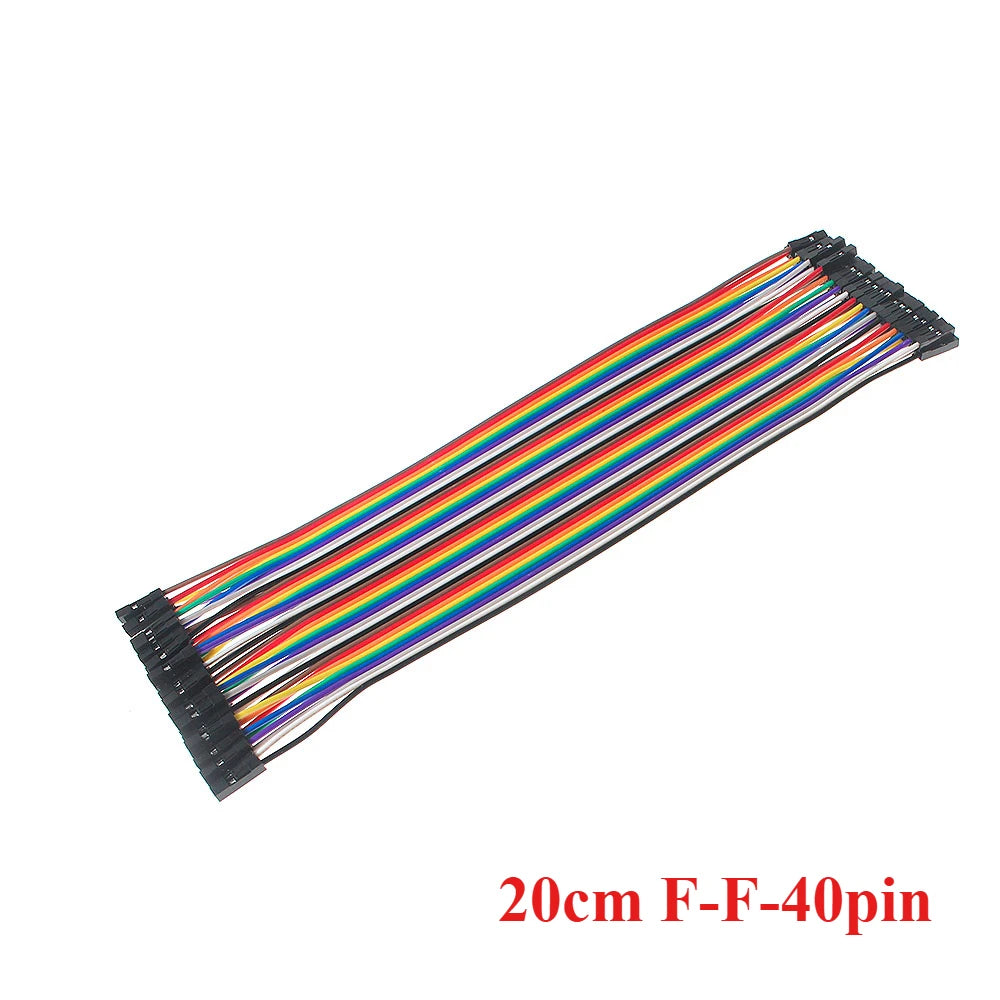 Dupont Line 10/15/20CM 40Pin Male To Male + Male To Female and Female To Female Jumper Wire Dupont Cable for Arduino DIY KIT