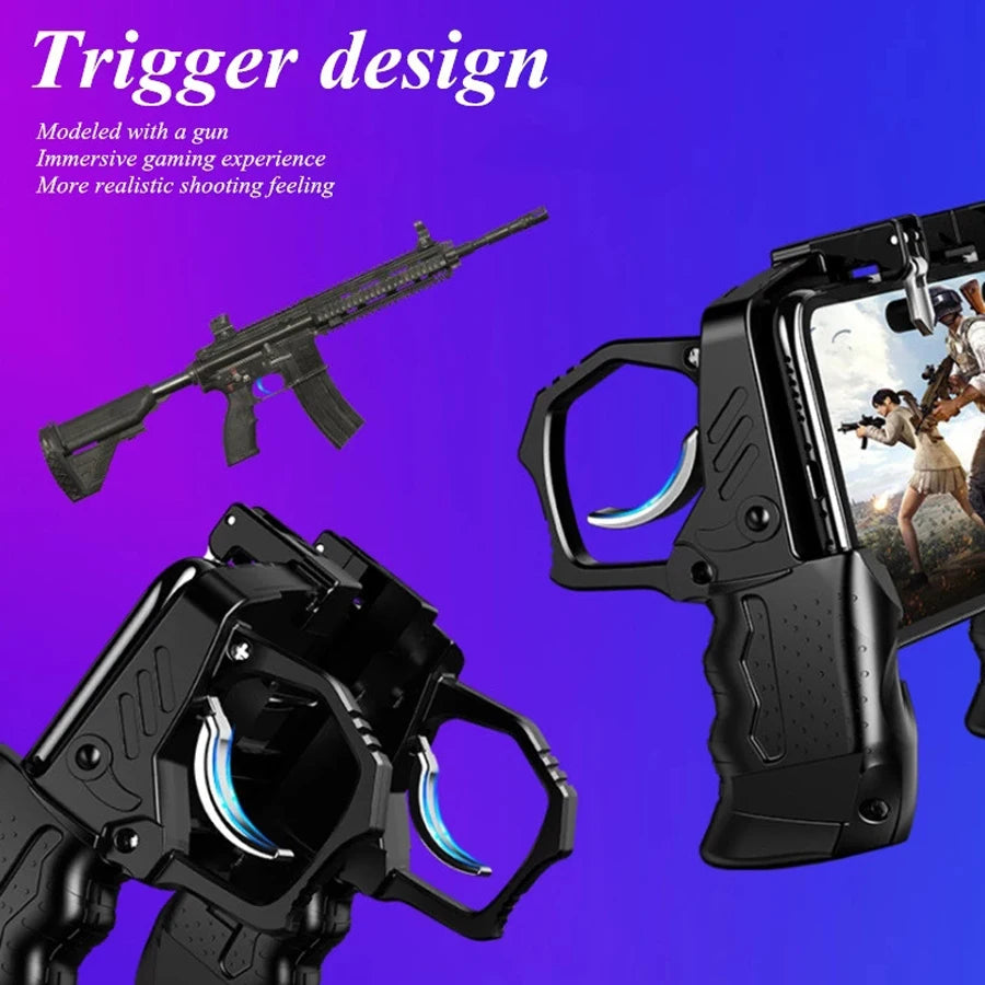 Trigger Free Fire PUBG Controller for Cell Phone Gamepad Joystick Android iPhone Control Mobile Game Pad Pugb Smartphone Command