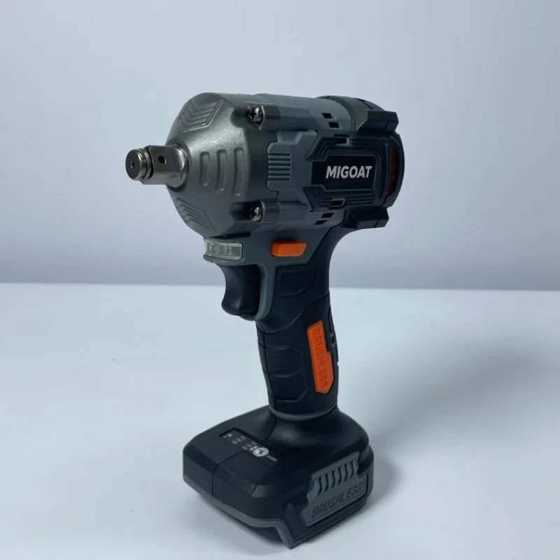 Cordless Impact Wrench 600N.M, Auto Maintenance Tool for Tire Replacement, Compact Design for Makita 18V-21V Battery
