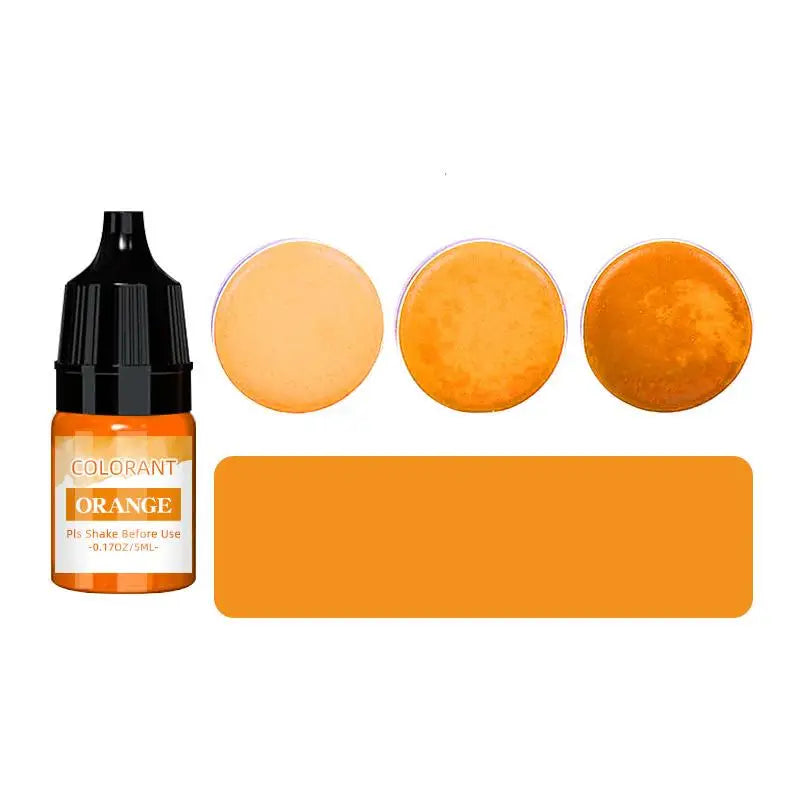 5ml/Bottle Candle Wax Pigment Colorant Non-Toxic Soy Candle Wax Pigment Liquid Dye Soy Wax DIY Soap Dyes Candle Making Supplies