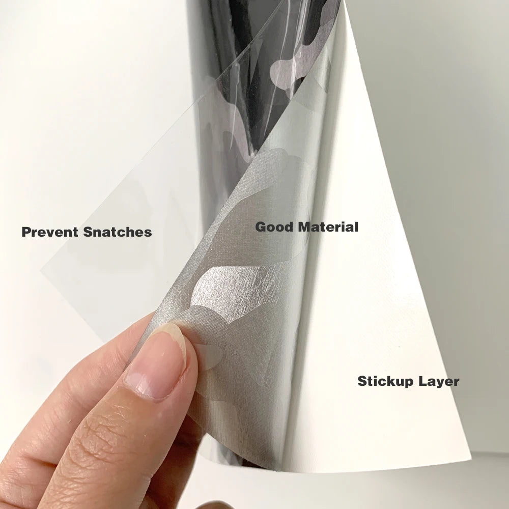 Carbon Fiber Sticker Ghost Silver Carbon Fiber Vinyl Wrap Films Glossy Car Sticker Anti Scratch Waterproof Decal Car Accessories